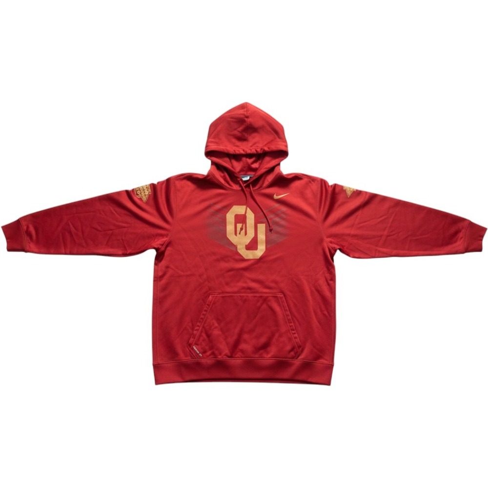 Nike Oklahoma Sooners Red River Rivalry 2013 Therma-FIT Hoodie Crimson XXL
